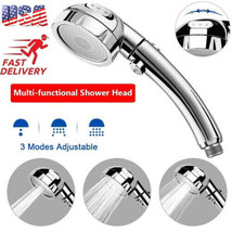 Shower Head Ionic Handheld High-Pressure Water-Saving Filtration Hand Showerhead - £15.68 GBP