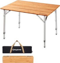 Travel, Picnic, Party, Beach, And One Or Two Person Use Kingcamp Bamboo ... - $116.92