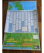 Laminated TSR 1983 Battle Over Britain Map And British Airfield Display - £77.84 GBP