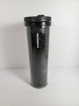 Starbucks Travel Mug 20oz 2011 Black Acrylic Insulated Tumbler - $10.96