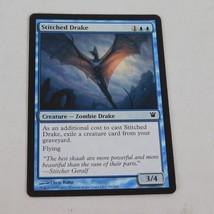 Stitched Drake MTG 2011 Blue Creature Zombie Drake 80/264 Innistrad Common Card - £1.20 GBP