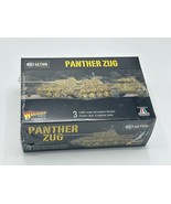 Bolt Action Panther Zug German Warlord Games 3 Medium Tanks 1:56 - $1,457.78 MXN