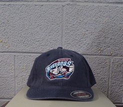 Flexfit UHL Hockey Richmond Riverdogs Embroidered Hat Ball Cap New - £21.13 GBP