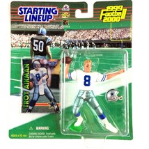 Troy Aikman 1999 Starting Lineup NFL Dallas Cowboys Hasbro - $14.80
