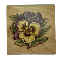Rubber Stampede Pansy Blossom Flower Bloom Cynthia Harper Rubber Stamp 308H 1995 - $8.77
