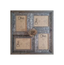 5x7 -2&quot; wide Multi-Direction Rustic Barn Wood Collage Frame(Holds 5x7 Pictures) - £47.94 GBP