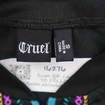 Cruel Jacket Mens S Black Long Sleeve Banded Cuffs High Neck Full Zip Ou... - £23.29 GBP