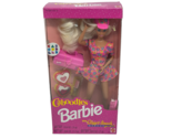 VINTAGE 1992 CABOODLES BARBIE DOLL W/ GLITTER MAKEUP #3157 NEW IN DENTED... - $28.50