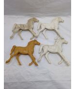 Lot Of (4) Vintage Horse Plastic Toy Figures 3&quot; - €9,51 EUR