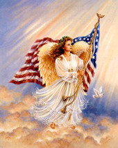 American Angel Cross Cross Stitch Pattern***LOOK*** - £2.31 GBP