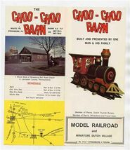 Choo Choo Barn Brochure Strasburg Pennsylvania - $11.88