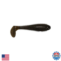 Keitech Fat Swing Impact 2.8" Green Pumpkin Pp Swimbait Lure FS28101 - $18.85