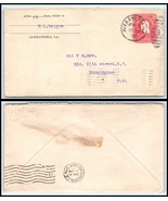 1905 US Postal History Cover - Alexandria, Louisiana to Washington DC K14 - $2.96