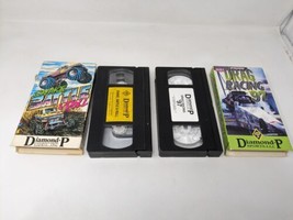 Shake Battle &amp; Roll Monster Truck &amp; NHRA Drag Racing 97 VHS Lot Diamond P - $11.38