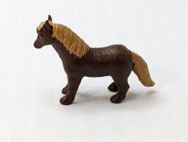 Safari Ltd Haflinger Horse Miniature Figurine Figure 2004 2&quot; Brown Rare New - £7.73 GBP