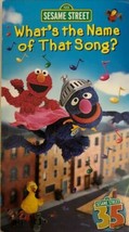 Sesame Street-Whats The Name Of That Song(Vhs, 2004)TESTED-RARE VINTAGE-SHIPN24H - £37.21 GBP