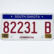 2006 United States South Dakota Commercial Truck License Plate 82231 B - $225.96 MXN