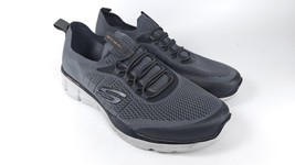 Skechers Men Stretched Fit Relaxed 56256 Gray Bungee Slip-On Shoe Size 10 ~ - $19.79