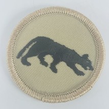 BSA Boy Scout Patrol 2 inch Round Patch Stalking Black Panther Puma Lion - $4.89