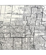 Toronto City Map 1935 Ontario Canada Antique Atlas Street View 14 x 11&quot; ... - $734.82 MXN