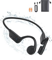 Hamuti Bone Conduction Headphones Open Ear Bluetooth 5.0 Sports Wireless ~NEW~ - £38.54 GBP