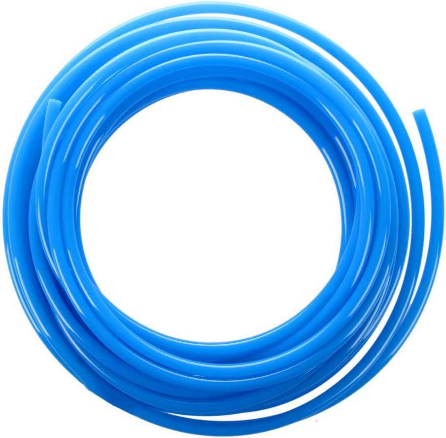 Beduan Pneumatic Tubing Pipe 1/4&quot; Od Blue Air Compressor Pu Line Hose Tu... - $41.94