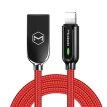Power Off/On Smart Led Auto Disconnect And Auto Recharge Nylon Braided S... - £19.57 GBP