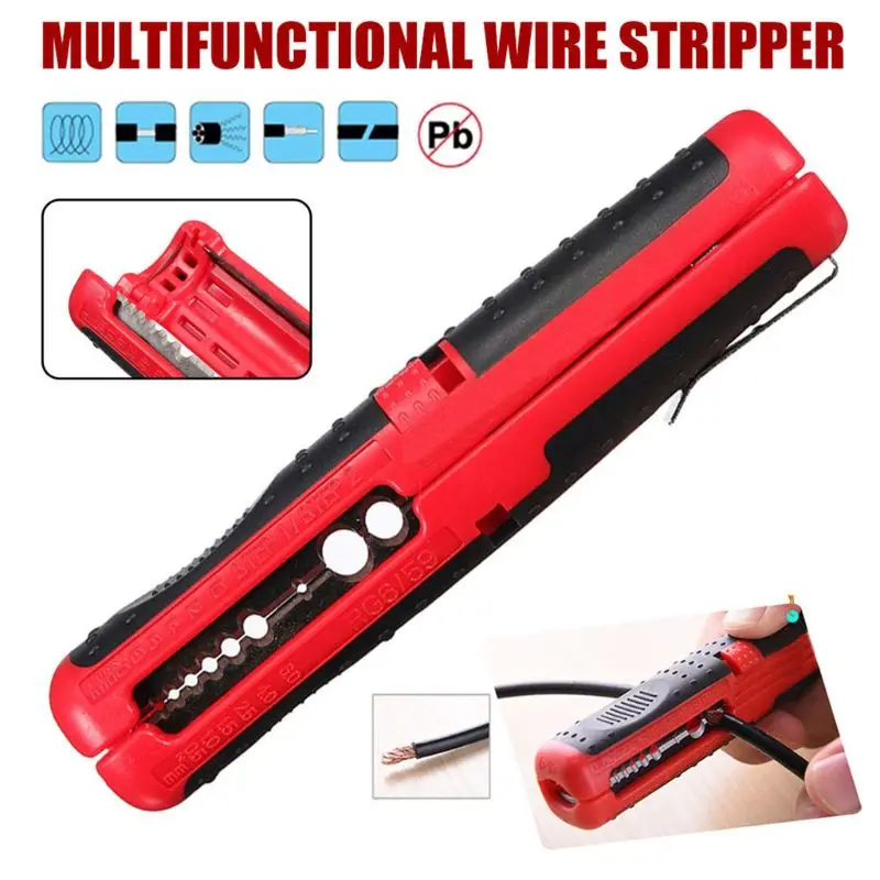 Coaxial Cable Wire Pen Cutter Stripper Hand Pliers Tool for Cable Stripping Mult - £172.78 GBP