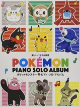 Pocket Monsters Pokemon Piano Solo Album Music Score Japanese Book Japan - £28.99 GBP