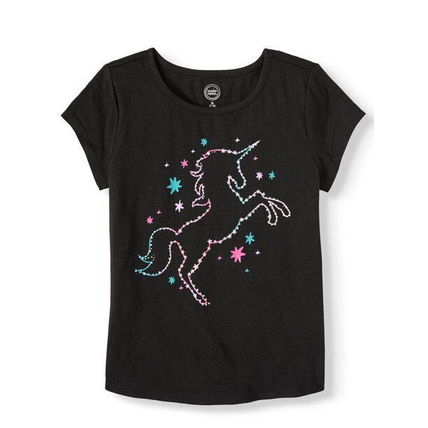 Wonder Nation Challis Bomber Jacket and Graphic T-Shirt 2-Piece Size L 10-12plus Item image 2