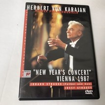 Herbert von Karajan - His Legacy for Home Video: The New Year&#39;s Concert 1987 - £19.84 GBP