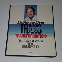 Dr Wayne Dyer Transformations 6 Cassettes Set You&#39;ll See It When You Bel... - £11.59 GBP