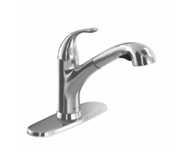 Glacier Bay Market Pull-Out Sprayer Kitchen Faucet Chrome 10041813686 - £34.24 GBP