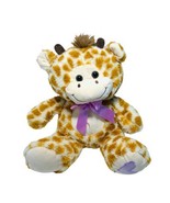 Hug Me Jungle Giraffe Plush Stuffed Animal Toy Heart Paw 11&quot; Happy And H... - $140.17 MXN