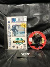NHL All-Star Hockey Sega Saturn CIB Video Game - £7.46 GBP