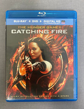 The Hunger Games Catching Fire Blu-Ray+DVD - £7.50 GBP
