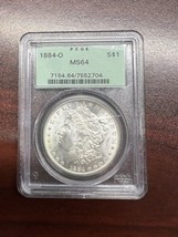 1884-O Morgan Dollar MS64 Pcgs Silver Dollar - £147.97 GBP