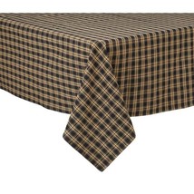 Country Table Cloth in black - 72 inch - £29.88 GBP