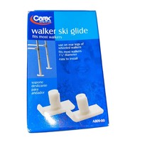 Carex Universal Walker Ski Glides Skis Fits Most Walkers Includes 1 Pair - £11.87 GBP