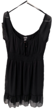 Dots Brand Black Short Dress Juniors Size Large NEW - £14.53 GBP