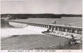 Postcard RPPC Bagnell Dam S Hwy 54 Lake Of The Ozarks Missouri - £6.18 GBP
