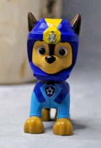 Paw Patrol Sea Rescue Pups Chase Figure Blue Dog Spin Master Toy 3&quot; No Gear - £3.81 GBP