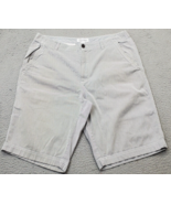 Calvin Klein Chino Shorts Mens 36 Multi Striped Cotton Slash Pockets Low... - $27.82 CAD
