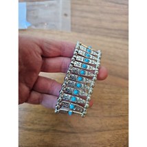 Turquoise Stretch Bangle Bracelet New - $12.00