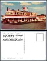 NEW YORK Postcard - Lake Placid, Sterling Alaska Fur &amp; Game Farms R2 - £2.21 GBP