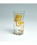 Vtg 100 Calorie Diet Drinking Glass 1977 Measuring Cup Fad Quackery Unusual - $368.02 MXN