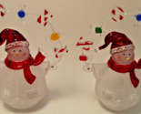 Set of 2 Noel Christmas Snowman Figurines - $24.00