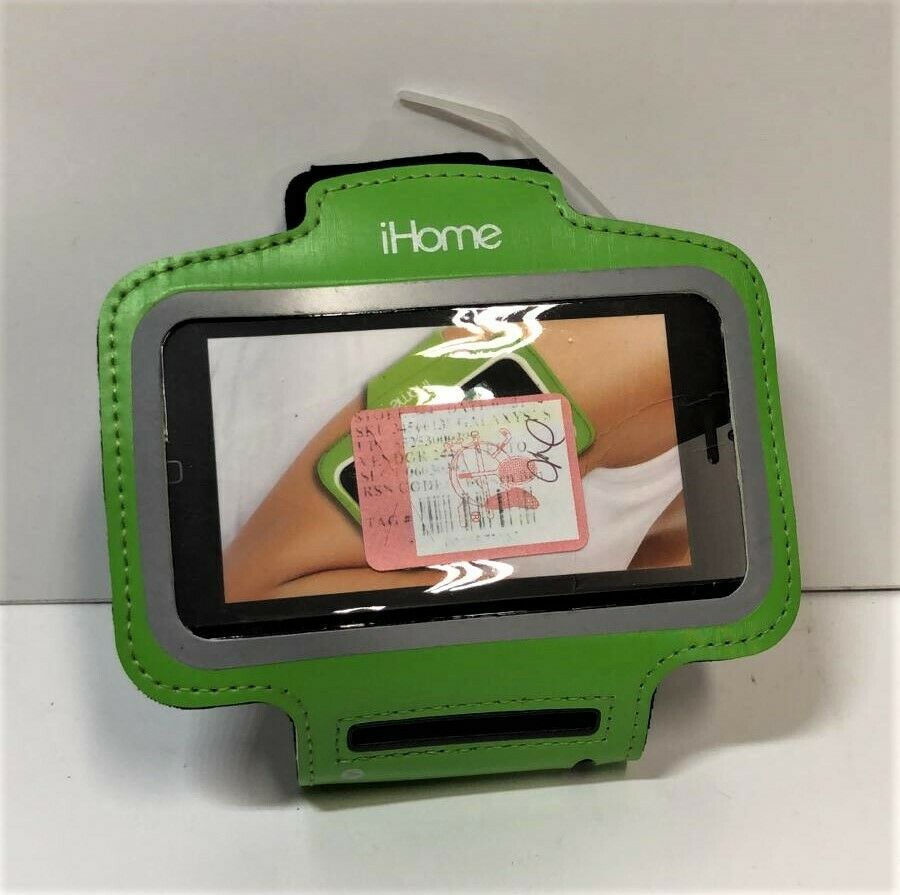 IHome Armband for iPhone 6/6s - Green-
show original title

Original Tex... - $7.76