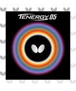 Butterfly Tenergy 05 Table Tennis Rubber 2.1 mm  Black Table Tennis Rubber - $37.00