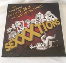 SEXXXtions - Hilarious Adult Toy Party Game that turns TMI into Too Much Fun NEW - £20.24 GBP